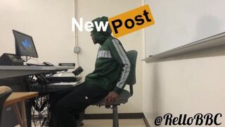 In The Classroom Playing With My Nut After Cumshot - porn video