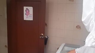 the laundry lady sucks my penis and I fuck her - porn video