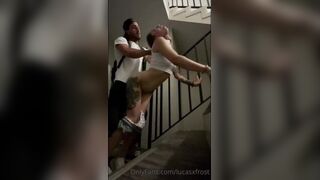 Stairwell Rimming with Vile Vixen - porn video